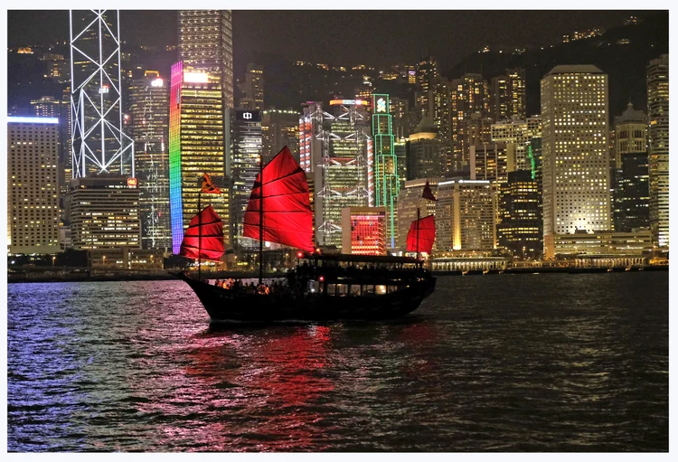 Hong Kong and Singapore photograph