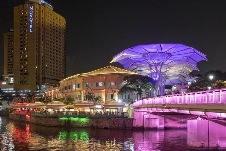 Hong Kong and Singapore photograph