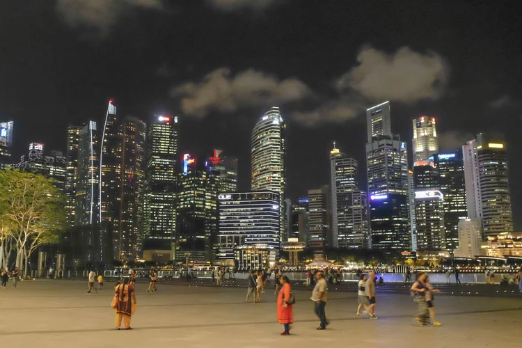 Hong Kong and Singapore photograph